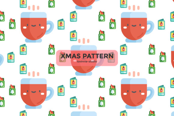 A Festive Graphic Asset for Seasonal Patterns & Products