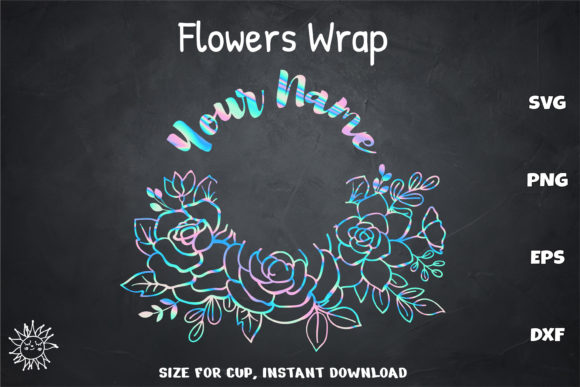 A Graphic Designer's Review of the Flowers Custom Text, Venti Cold Cup Asset