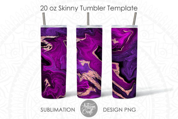 A Luxurious Marble Tumbler Graphic for Branding and Crafts