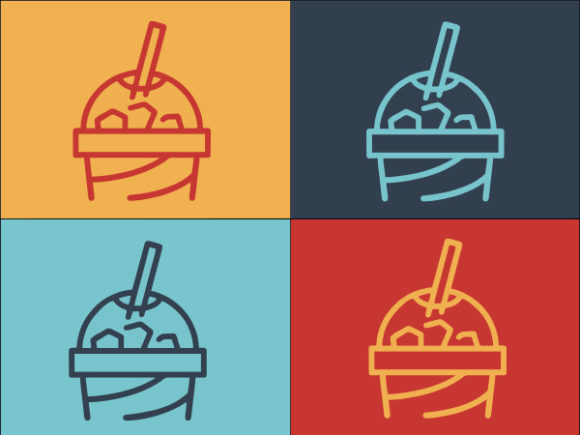 A Stylish Logo Template for Coffee-themed Crafts