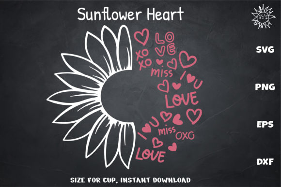 A Sunflower Valentine's Venti Cup Graphics Asset Review