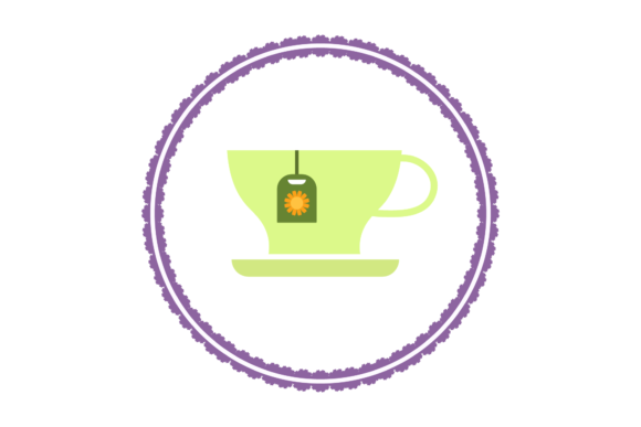 Cup and Flower Tea: Halloween Icons & Graphics Review
