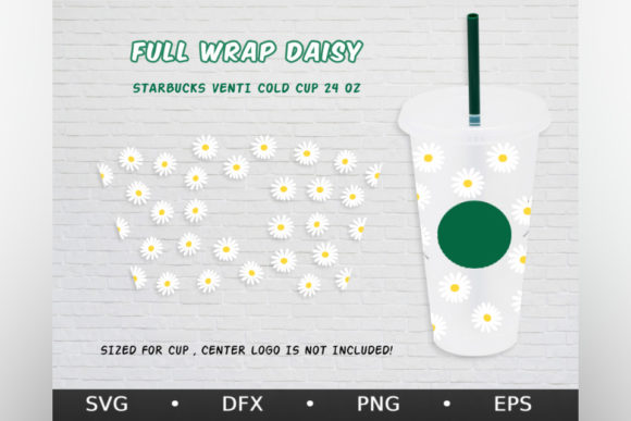 Daisy Design Graphics: Venti Cold Cup 24 Oz Illustrations Review