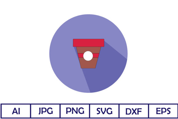 Evaluating the Foods Flat Icon Coffee Cup Graphic