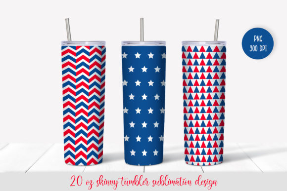 Graphic Design Review: The American Patriotic Tumbler Wrap Asset