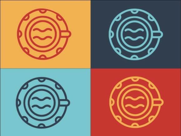 How a Top View Tea Cup Logo Elevates Blog Graphics and Editorial Design