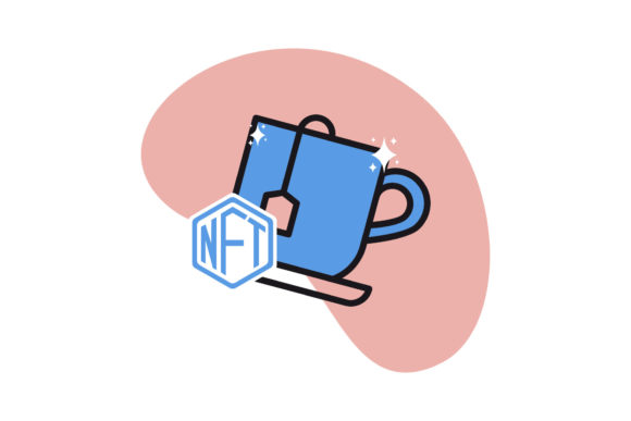 Office NFT Tea Cup Icon: A Graphic Asset for Modern Icons