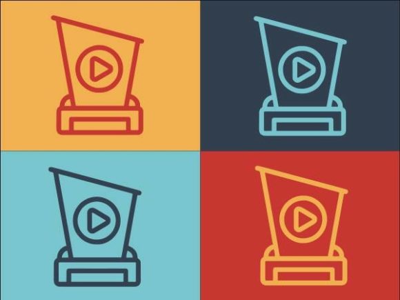 Ranking Video Cup: An Elegant Logo for Modern Brand Graphics