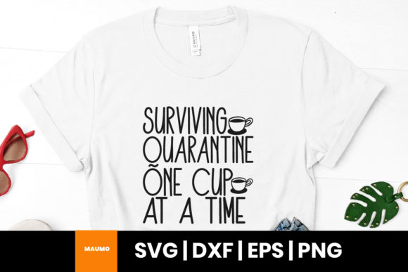 Surviving Quarantine Graphics for Print Templates & Marketing