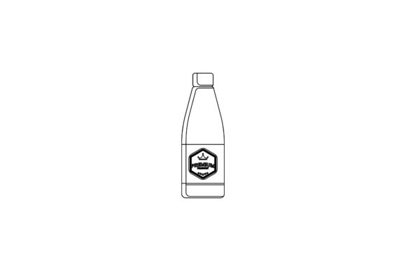 Tumbler Bottle Container Outline Graphics & Icons Review