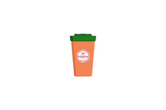 Tumbler Concept Mug: Graphics & Icons for Branding