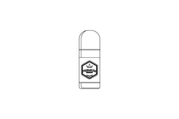 Tumbler Vacuum Glass Outline: Icons & Graphics Review